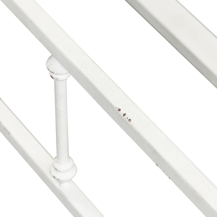 Vintage Series Twin Metal Trundle in Antique White - Plourde Furniture Co (Caribou, ME)