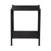 Vintage Series Open Nightstand in Black - Plourde Furniture Co (Caribou, ME)