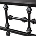 Vintage Series Open Nightstand in Black - Plourde Furniture Co (Caribou, ME)