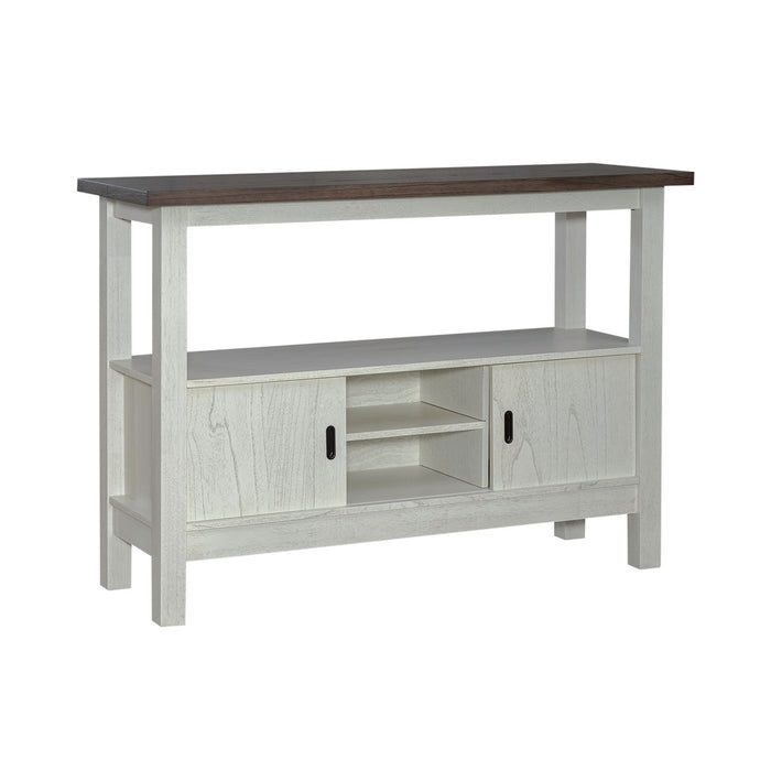Brook Bay Sideboard in Textured White - Plourde Furniture Co (Caribou, ME)