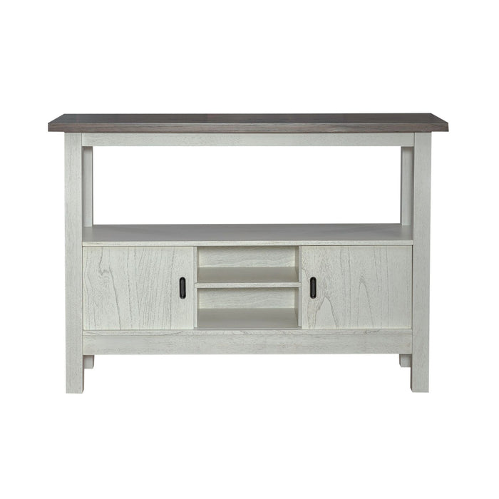 Brook Bay Sideboard in Textured White - Plourde Furniture Co (Caribou, ME)