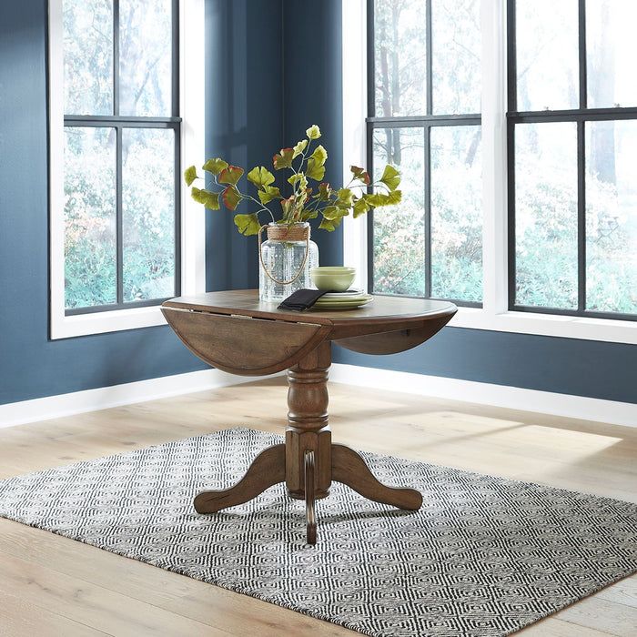 Carolina Crossing Drop Leaf Table Set