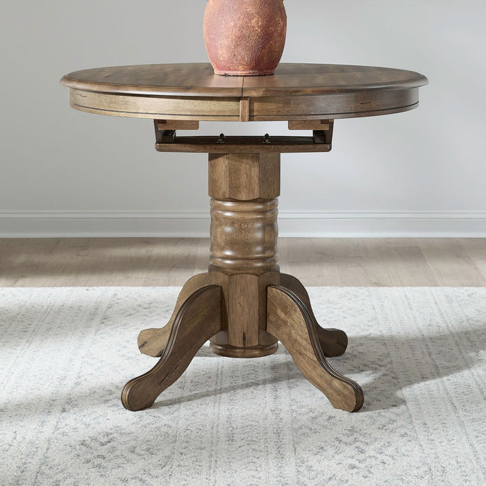 Carolina Crossing Gathering Table Set - Plourde Furniture Co (Caribou, ME)