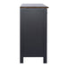 Carolina Crossing Server in Black - Plourde Furniture Co (Caribou, ME)