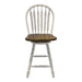 Carolina Crossing Windsor Swivel Counter Chair - White image