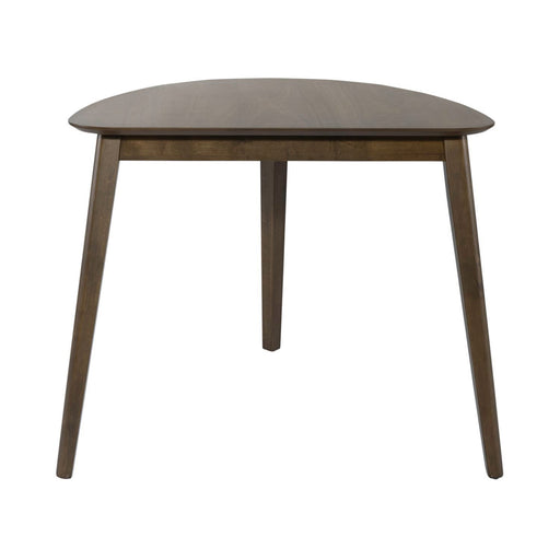 Space Saver Triangle Table in Satin Walnut - Plourde Furniture Co (Caribou, ME)