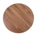 Space Saver Round Pedestal Table in Satin Walnut - Plourde Furniture Co (Caribou, ME)