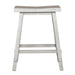 Creations 24 Inch Sawhorse Counter Stool - White image