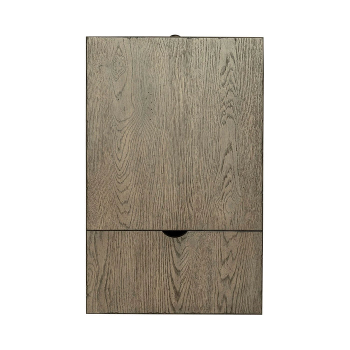 Americana Farmhouse Chair Side Table in Dusty Taupe image
