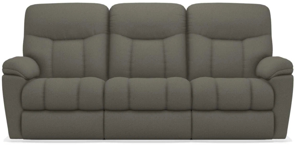 La-Z-Boy Morrison Silver La-Z-Time Full Reclining Sofa