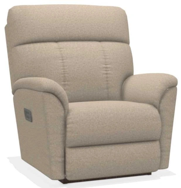 La-Z-Boy Arthur Sand Power Rocking Recliner with Headrest