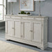 Morrow Bay Hall Buffet in Porcelain White EST SHIP TIME APPX 4 WEEKS image