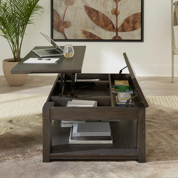 Lennox Hill Lift Top Cocktail Table - Plourde Furniture Co (Caribou, ME)