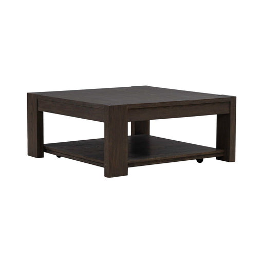 Lennox Hill Oversized Square Cocktail Table - Plourde Furniture Co (Caribou, ME)