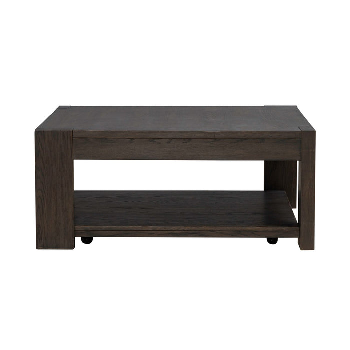 Lennox Hill Oversized Square Cocktail Table - Plourde Furniture Co (Caribou, ME)
