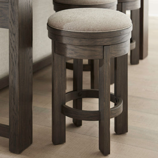 Lennox Hill Uph Swivel Console Stool image