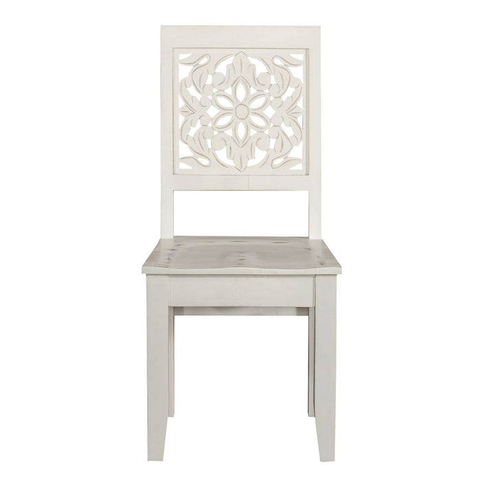 Liberty Furniture Trellis Lane Accent Chair in Weathered White image