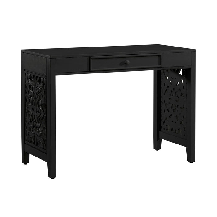 Liberty Furniture Trellis Lane Accent Writing Desk in Black EST SHIP TIME APPX 4 WEEKS image