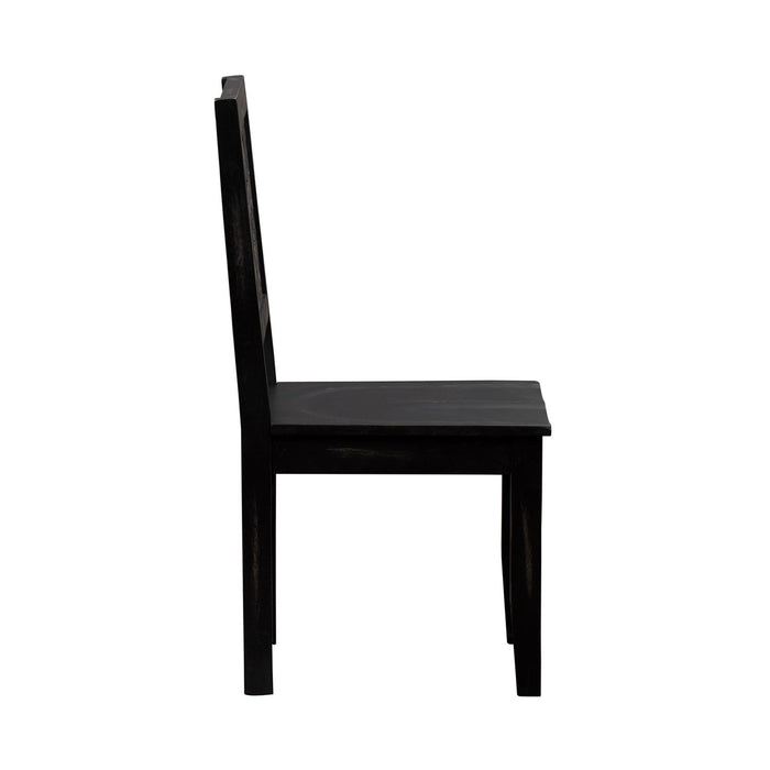 Trellis Lane Accent Chair in Black EST SHIP TIME APPX 4 WEEKS - Plourde Furniture Co (Caribou, ME)