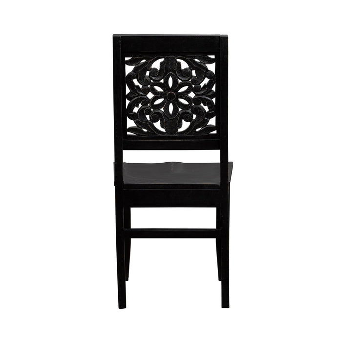 Trellis Lane Accent Chair in Black EST SHIP TIME APPX 4 WEEKS - Plourde Furniture Co (Caribou, ME)