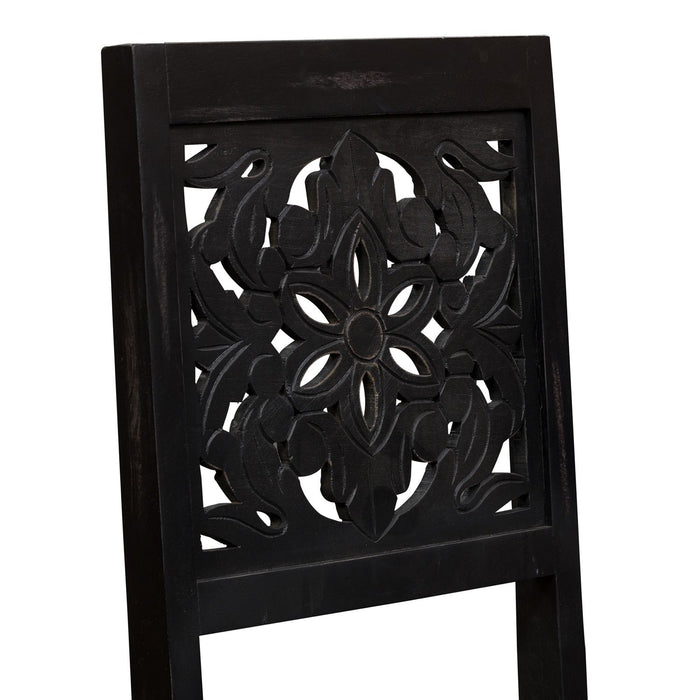 Trellis Lane Accent Chair in Black EST SHIP TIME APPX 4 WEEKS - Plourde Furniture Co (Caribou, ME)