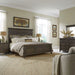 Paradise Valley King California Panel Bed, Dresser & Mirror, Night Stand image
