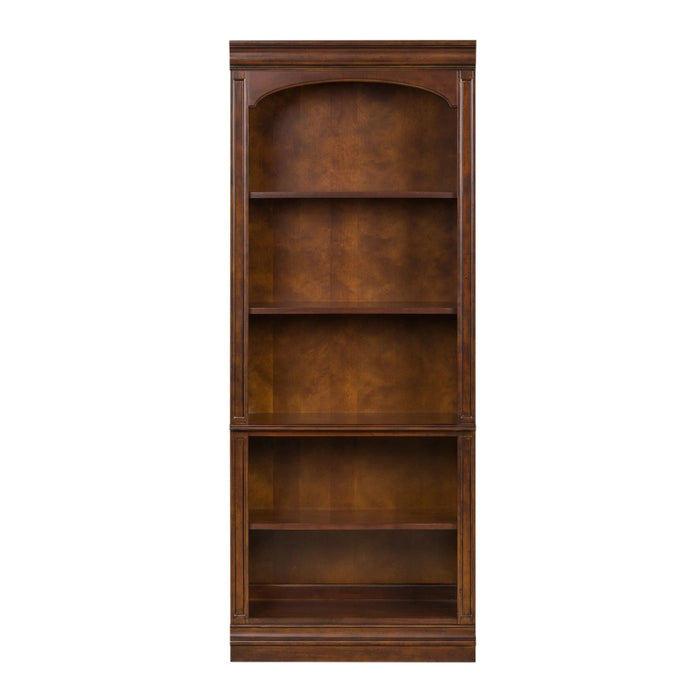 Brayton Manor Jr Executive Open Bookcase in Cognac image
