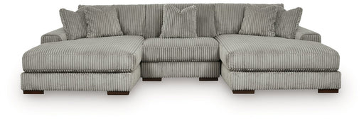 Lindyn Sectional with Double Chaise - Plourde Furniture Co (Caribou, ME)