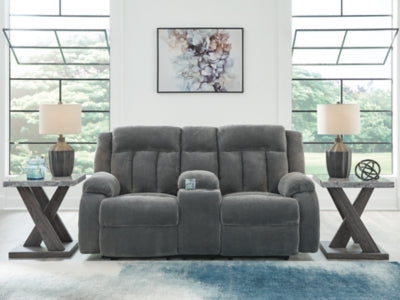 Observation Power Reclining Loveseat with Console - Plourde Furniture Co (Caribou, ME)