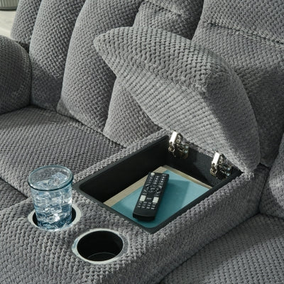 Observation Power Reclining Loveseat with Console - Plourde Furniture Co (Caribou, ME)