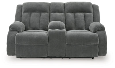 Observation Power Reclining Loveseat with Console - Plourde Furniture Co (Caribou, ME)