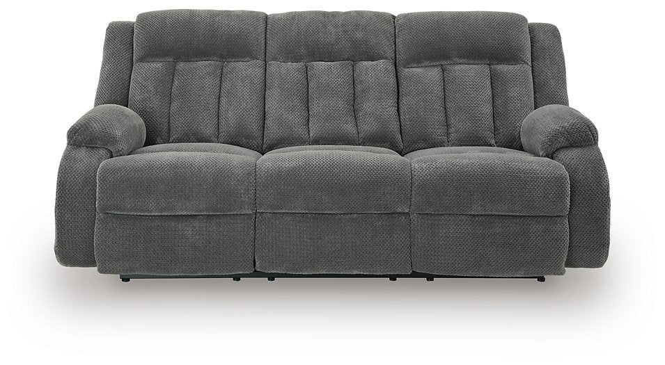 Observation Power Reclining Sofa with Drop Down Table - Plourde Furniture Co (Caribou, ME)