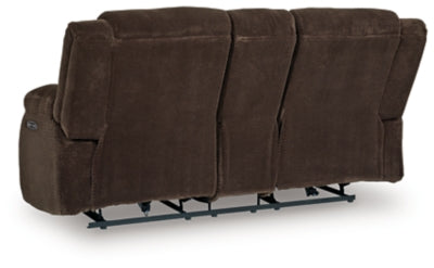 Observation Power Reclining Loveseat with Console - Plourde Furniture Co (Caribou, ME)