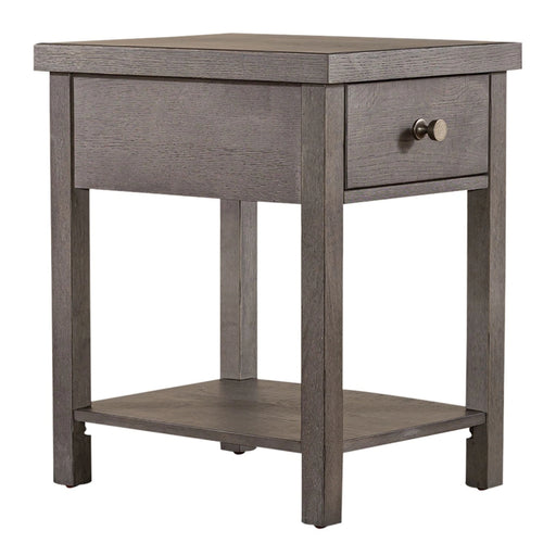 Modern Farmhouse Drawer Chair Side Table image