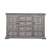 Big Valley 2 Door 6 Drawer Dresser image