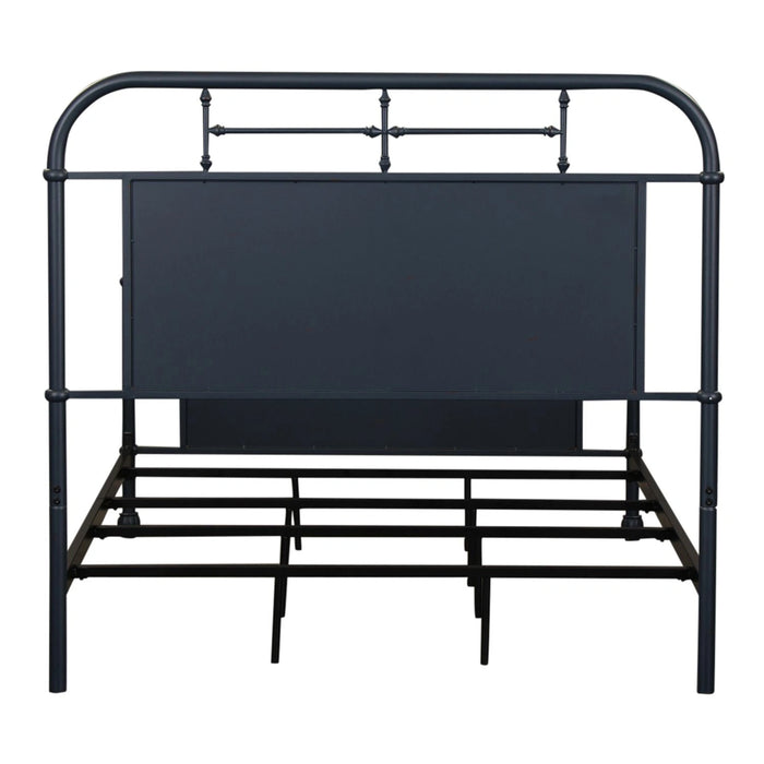 Vintage Series Metal Bed in Navy image