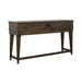 Arrowcreek Console Bar Table in Weathered Stone - Plourde Furniture Co (Caribou, ME)