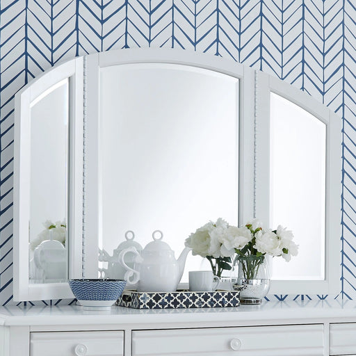 Summer House Vanity Mirror in Oyster White image