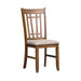 Santa Rosa II Lattice Back Side Chair (Set of 2) in Antique Honey - Plourde Furniture Co (Caribou, ME)