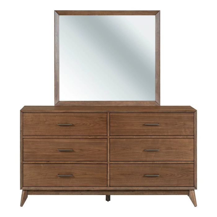 Century Modern Dresser & Mirror image