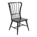 River Place Windsor Back Side Chair - Black (RTA) - Plourde Furniture Co (Caribou, ME)