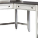 Allyson Park Right Turn Writing Desk in Wirebrushed White image
