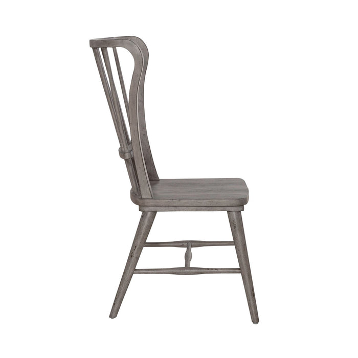 River Place Windsor Back Side Chair (RTA) - Plourde Furniture Co (Caribou, ME)
