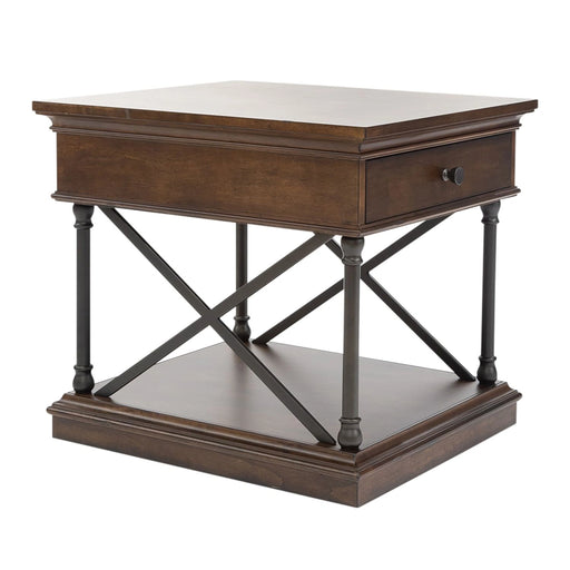 Tribeca End Table in Cordovian Brown image