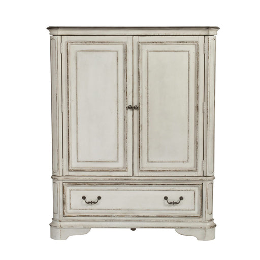 Magnolia Manor Door Chest in Antique White - Plourde Furniture Co (Caribou, ME)