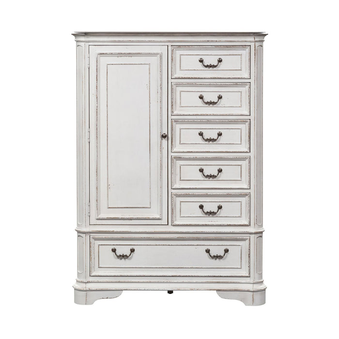 Magnolia Master Chest Manor in Antique White - Plourde Furniture Co (Caribou, ME)