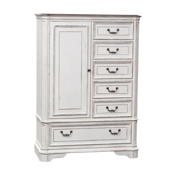 Magnolia Master Chest Manor in Antique White - Plourde Furniture Co (Caribou, ME)