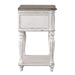 Magnolia Manor Leg Nightstand in Antique White - Plourde Furniture Co (Caribou, ME)