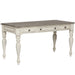 Magnolia Manor Writing Desk in Antique White - Plourde Furniture Co (Caribou, ME)