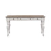 Magnolia Manor Writing Desk in Antique White - Plourde Furniture Co (Caribou, ME)